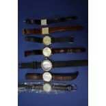 A small quantity of gentleman's wristwatches.