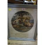 An interesting collection of 18th century and later colour prints, some unframed.
