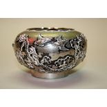 A Chinese silver bowl, by Luen-Wo, Shanghai,