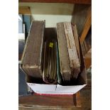 A small quantity of Victorian and later photograph albums.