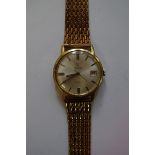 An Omega automatic gentleman's wristwatch, having sweeping second hand,