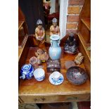 A mixed group of oriental items.