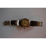 A vintage Tudor Oyster stainless steel gentleman's small size wristwatch.