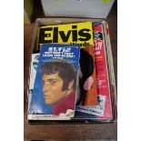 A small quantity of Elvis Presley ephemera.