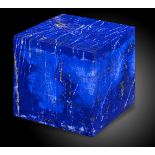 Minerals: A Lapis Lazuli cube of "Madani" qualityAfghanistan9.5cm.; 4ins