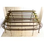 Garden Furniture: A rare and extremely large wrought iron plant standFrench, 2nd half 19th