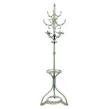 Hall furniture: A cast iron hat and stick stand,French, circa 1900203cm high