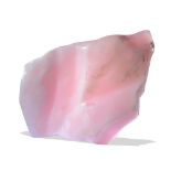 Minerals: A massive pink mangano calcite specimen 58cm high 69.8kg