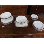 Wedgwood 'Marcastle' plates and bowl