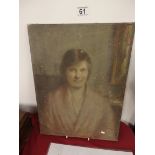 Antique oil painting