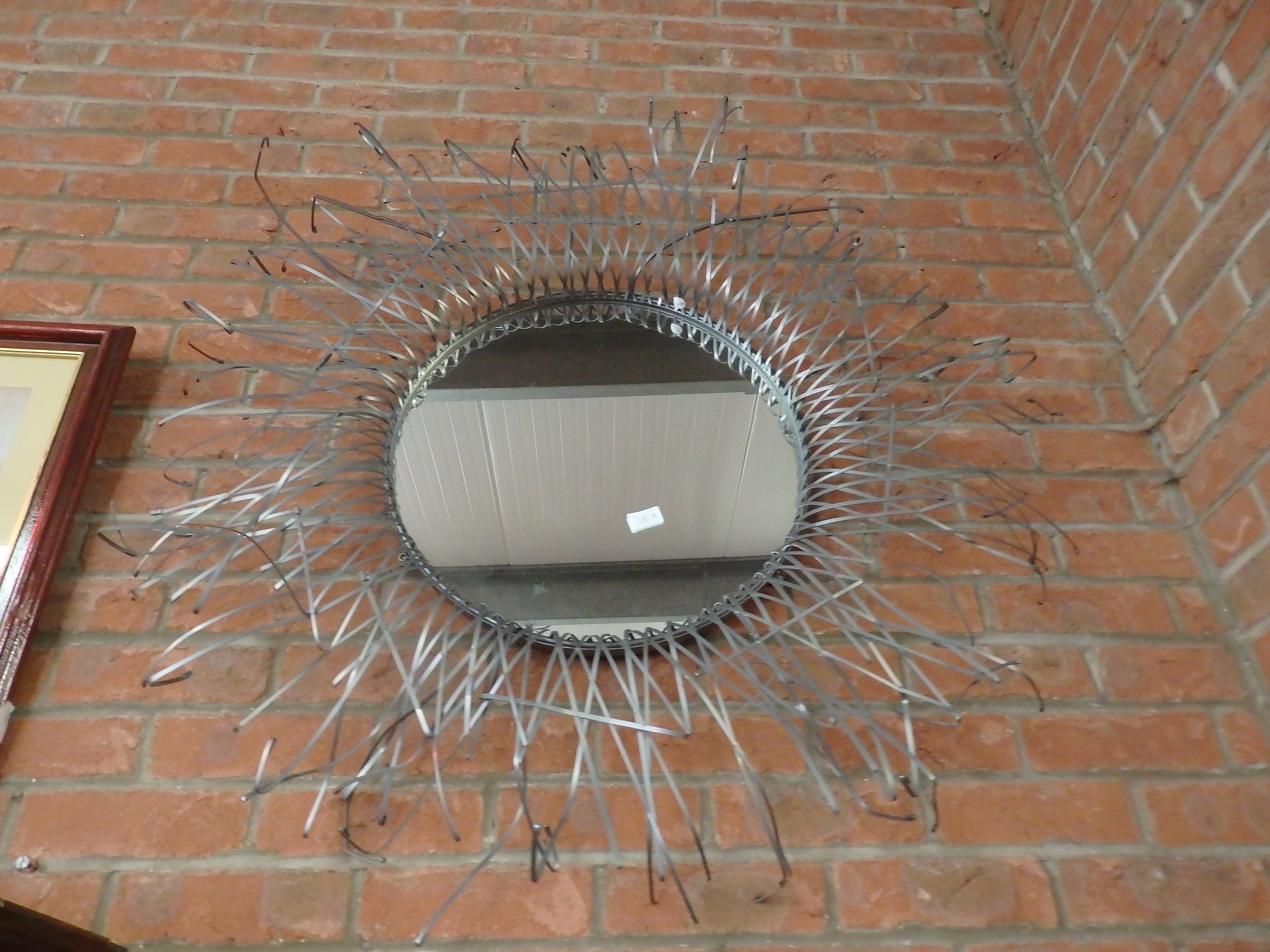 modern circular mirror