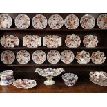 Collection of early Masons china