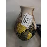 Moorcroft Dandelion limited edition vase 14cm