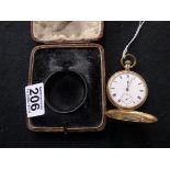 9ct Gold pocket watch made by Waltham