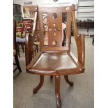 Antique swivel chair