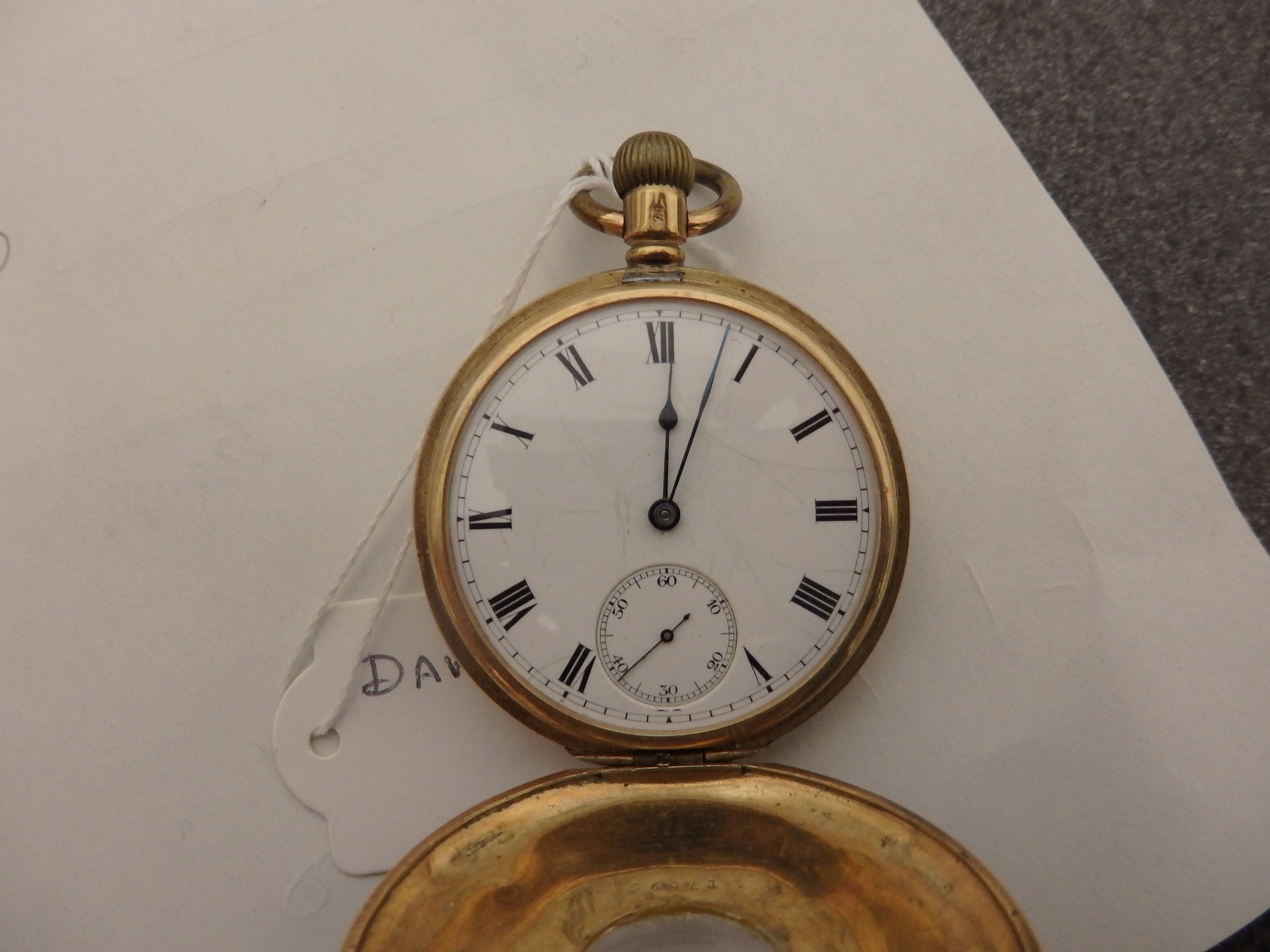 9ct Gold pocket watch made by Waltham - Image 3 of 7
