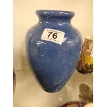 Moorcroft Burslem 1914/16 powder blue vase 22cm