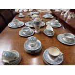 Wedgwood 'Florentine' service consisting of 55 pieces 1st not 2nd condition