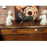 3 dog figures