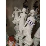 3 Doulton figures