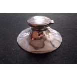 Silver inkwell