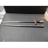 26 " Bayonet with scabbard marked on both 10772 and M S
