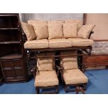 Ercol style cottage suite