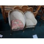 2 Wicker chairs