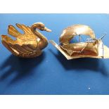 Dow silver and continental silver swan