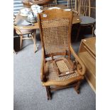 Rocking chair and stool