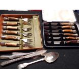 Plated and Silver cutlery