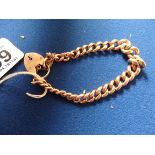 9ct Rose gold bracelet 40g