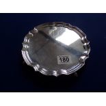 Silver salver 350g Sheffield