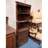 Ercol style corner cupboard