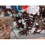 11 Metal and painted figures