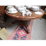 Victorian mahogany breakfast table