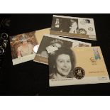 Queen Elizabeth coins etc x 4