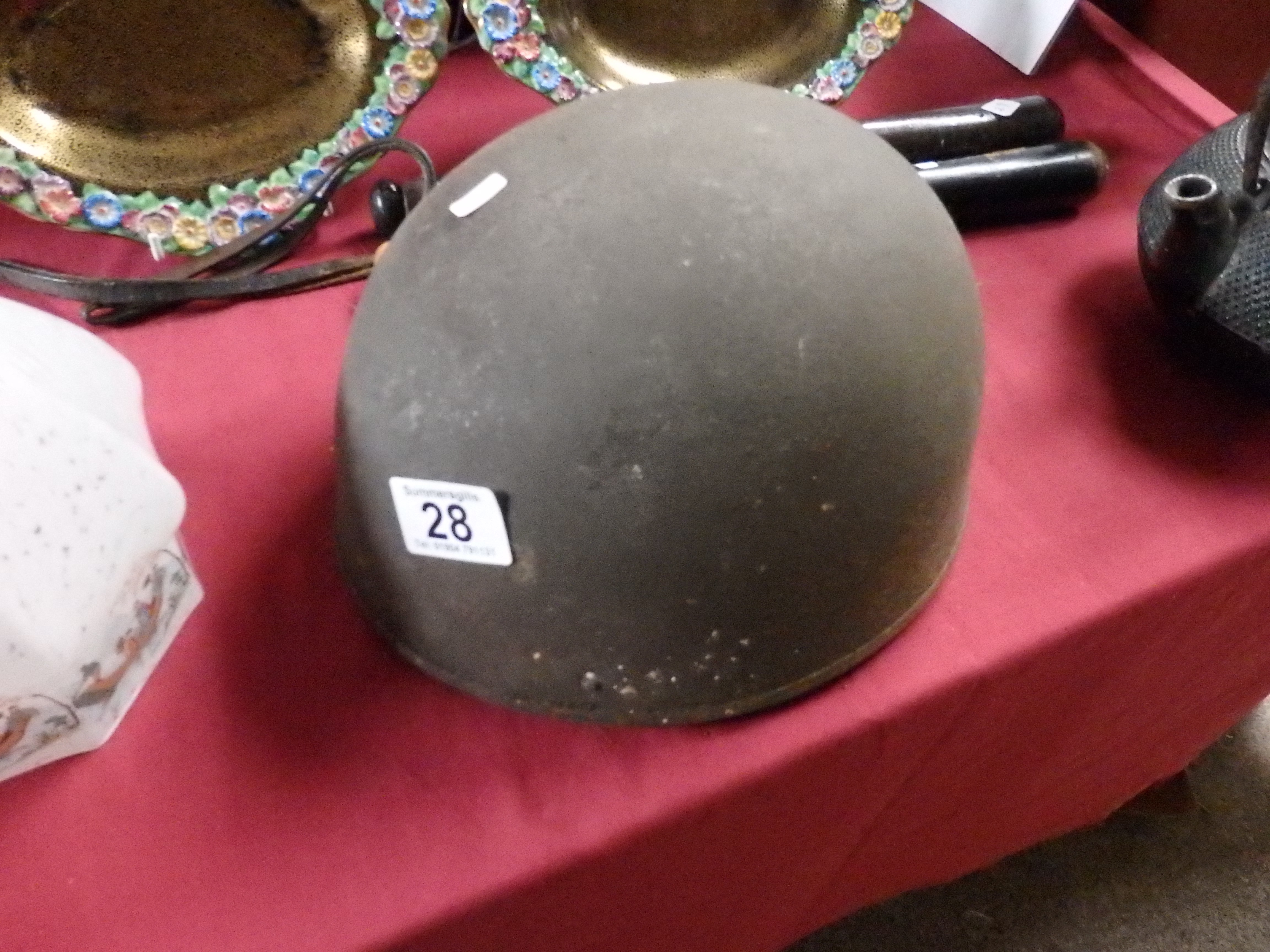 An American WW helmet
