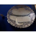 Silver fruit bowl 797g approx