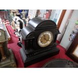 Marble mantle clock