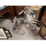 Antique horse tricycle