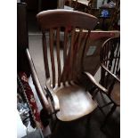 Antique farmhouse chair
