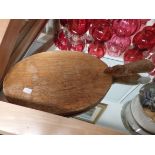 Mouseman cheeseboard