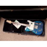 Kinsmand guitar signed by Wilko Johnson