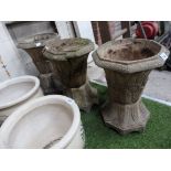 3 garden planters