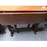 Victorian mahogany table