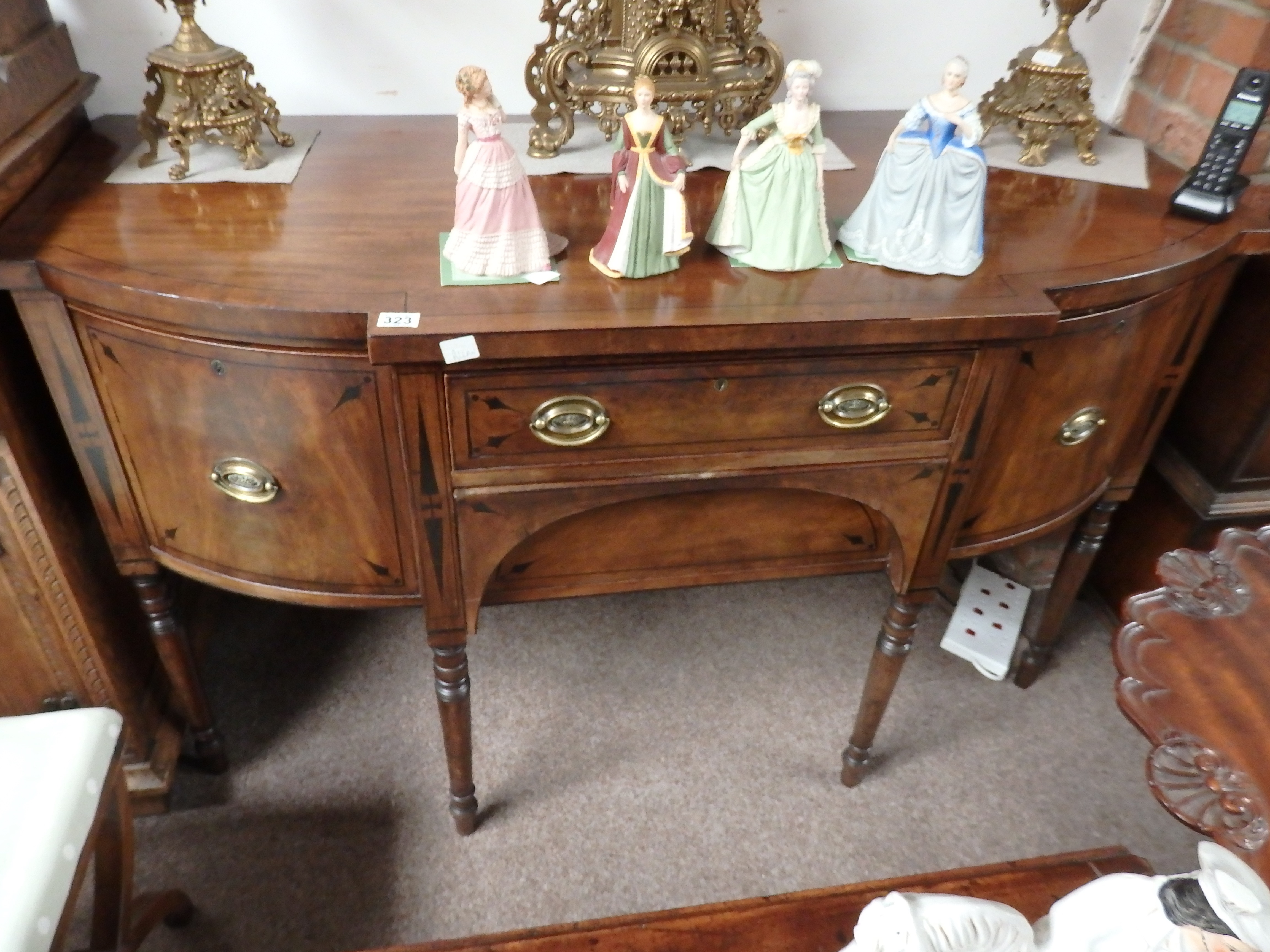 Georgian mahogany sideboard