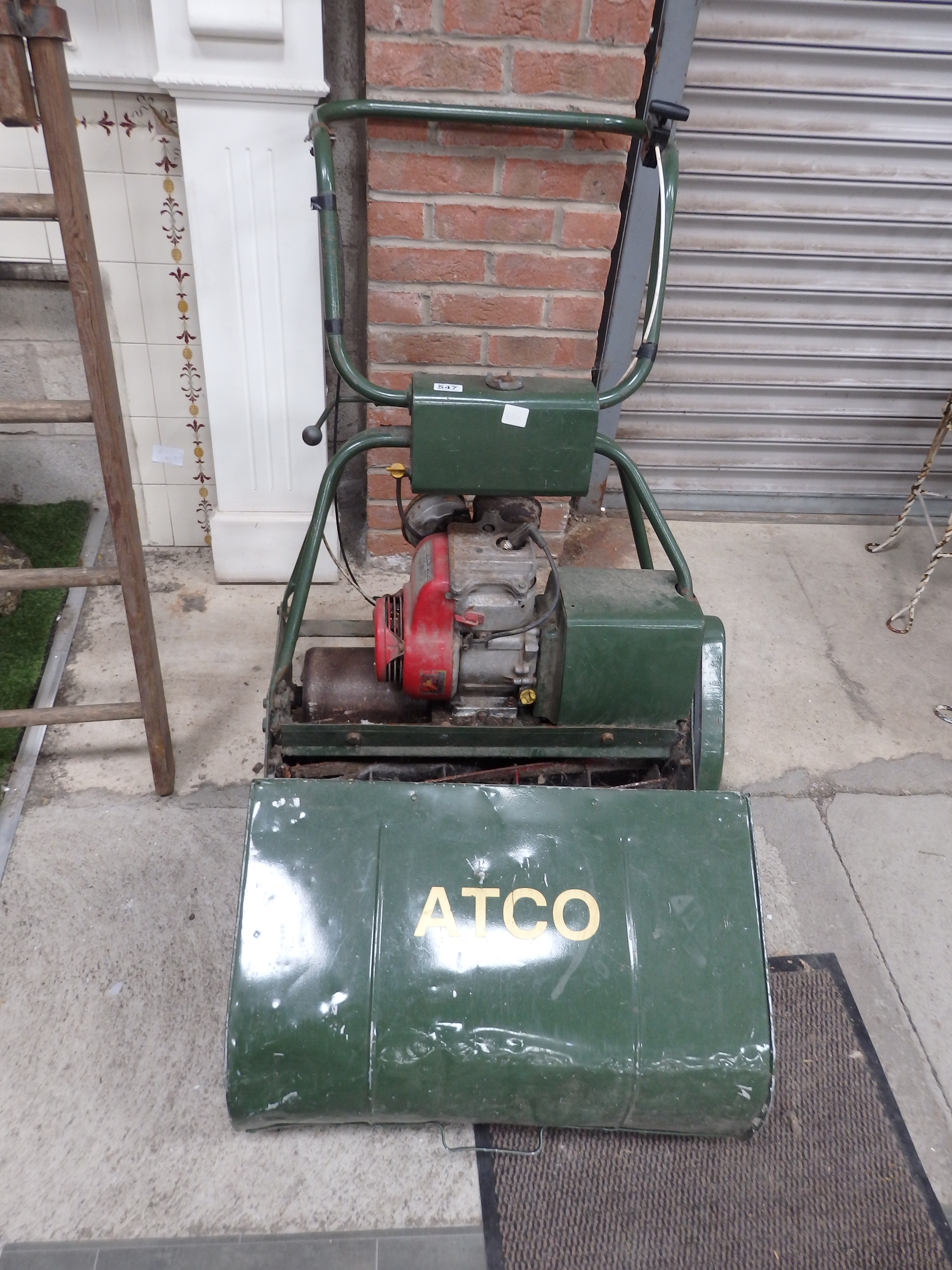 Atco petrol lawn mower