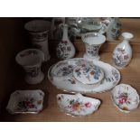 Crown Derby and Wedgewood items