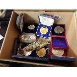 Coins, Oriental items etc.